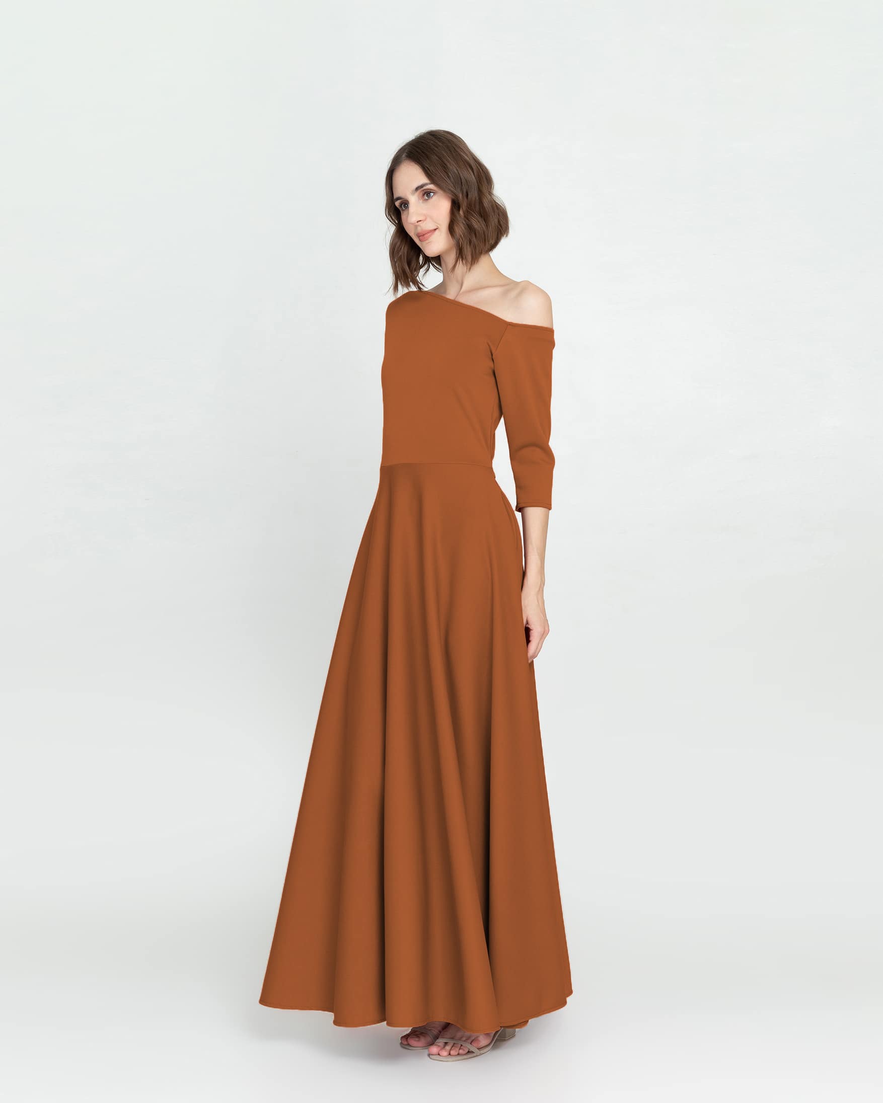 Flattering deals long dresses